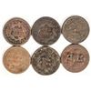 Image 2 : Counter Stamped Large Cents (6) [198299]