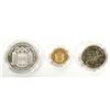 Image 3 : U. S. Olympic 1992 Three Coin Proof Set [199592]