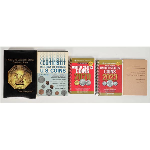 U.S. Coinage, Grading & Gold Books [5] [198421]