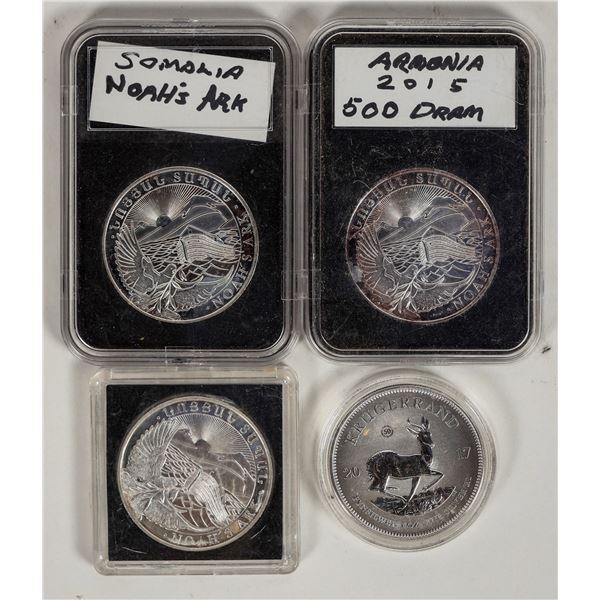 Armenia/South Africa Silver Rounds (4) [198719]