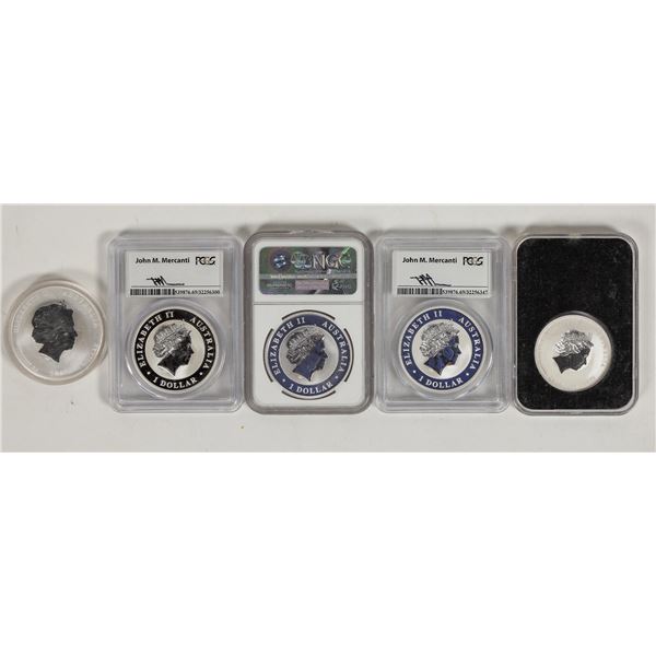 Australian Silver Coins (4 1/2 oz.) [198751]