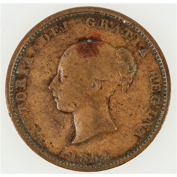 Half Penny 1854  [199589]