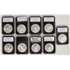 Image 1 : Mexican 2015 One Ounce Silver Libertad Coins (9) [198764]