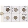 Image 1 : Silver 20 Kopek Russian Coins (7) [198332]
