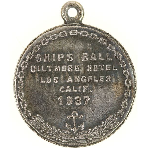 Ship's Ball Medal (1937), Extra Rare [198460]