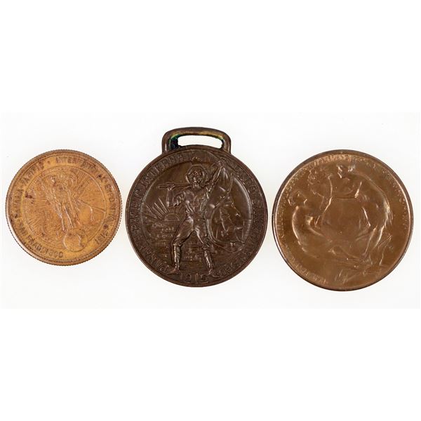Panama Pacific Exposition Medals (3) [199205]