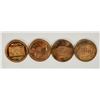 Image 2 : California Mission Medals (4) [198483]