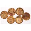 Image 1 : California Missions Bronze Medals (6) [199213]