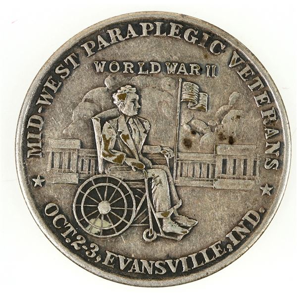 Midwest Paraplegic Veterans WWII Medal [198307]