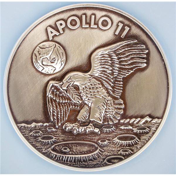 Apollo 11 50th Anniversary 5 Ounce Silver Medal [199601]