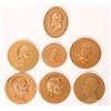 Image 1 : Presidential U.S. Large Yellow Bronze Medals (7) Modern [177318]