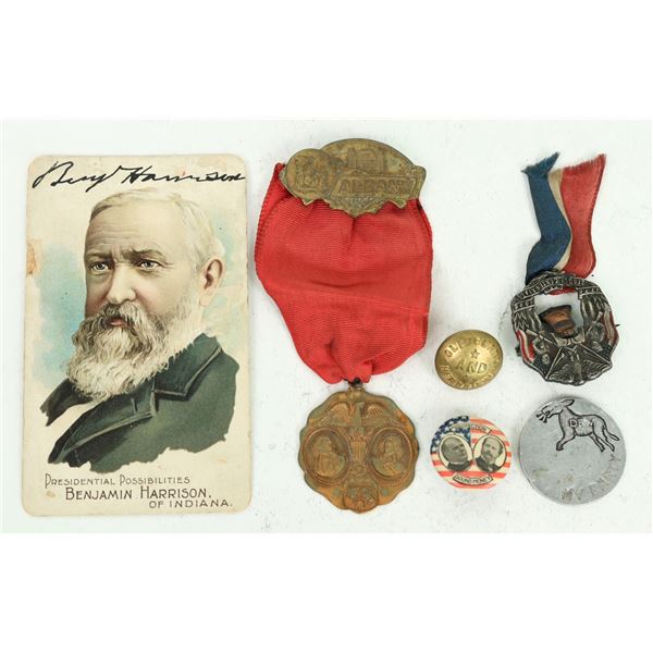 Misc. Political Pins And Medals. [183939]