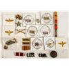 Image 1 : Military/Fraternal Lapel Pinbacks. [195232]