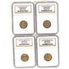 Image 1 : E.B. Wallace Tokens (4) [197116]
