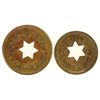 Image 1 : Pair of Gila Bend, AZ Trade Tokens [198409]