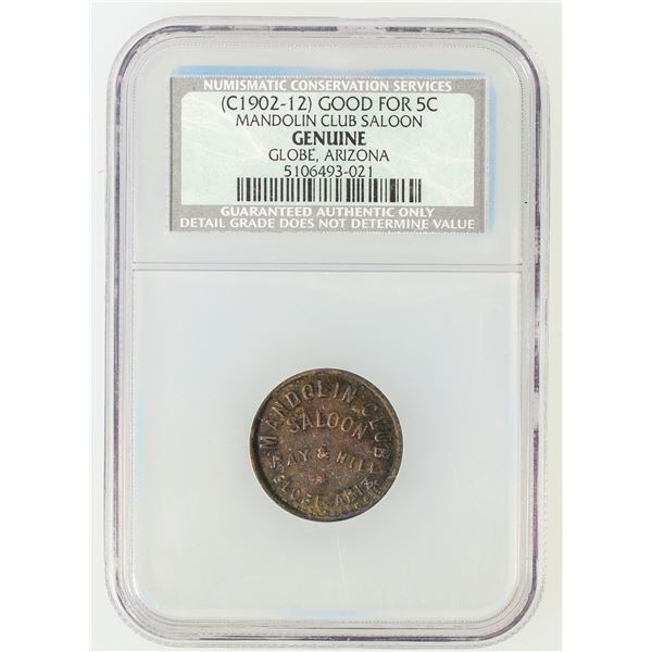 Mandolin Club Saloon Token [197158]