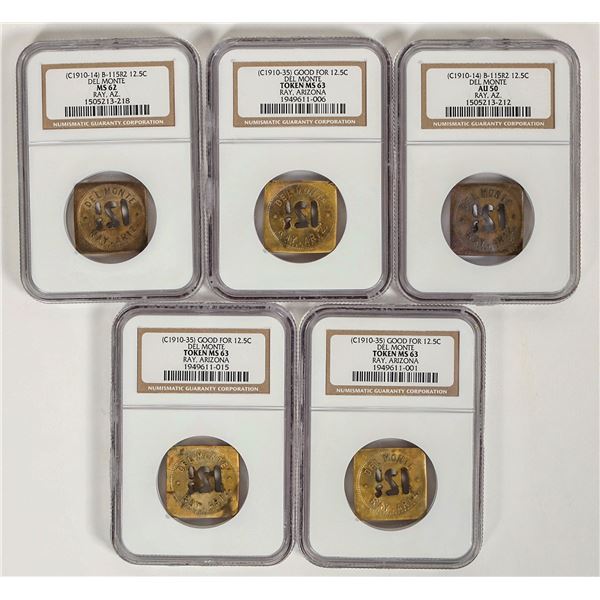 Del Monte Tokens (5) [197152]