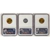 Image 2 : NGC Graded Bakersfield Tokens (3) [197123]