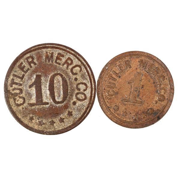 Cutler Mercantile Tokens (2) [198284]