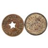 Image 1 : Prices Candy/Cooke Bros. Billiards Tokens (2) [198283]