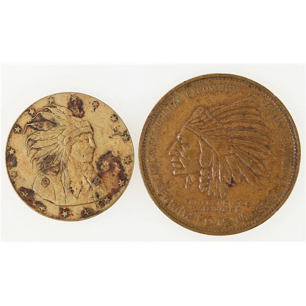 California Indian Tokens (2) [198399]