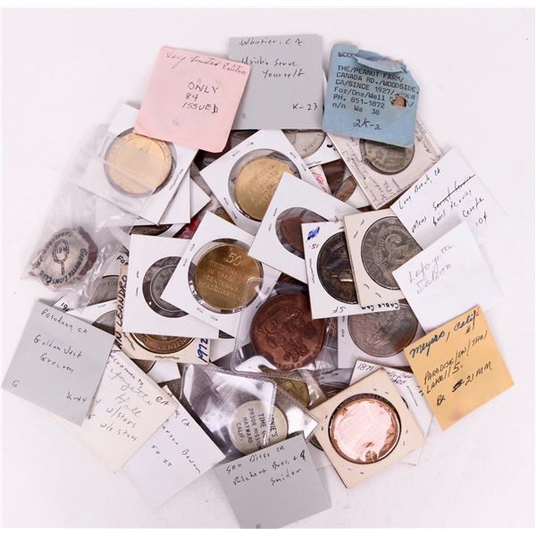 California Token & Medal Collection (60) [188288]