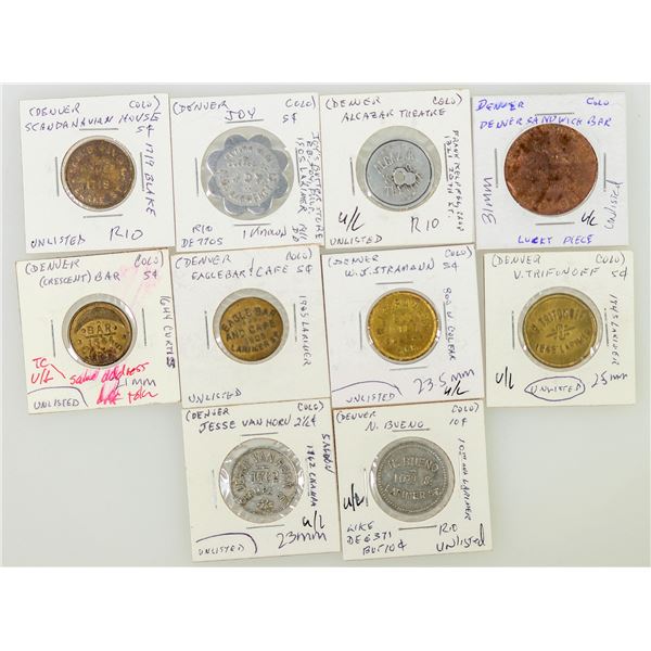 Denver Maverick Tokens (10) [199126]