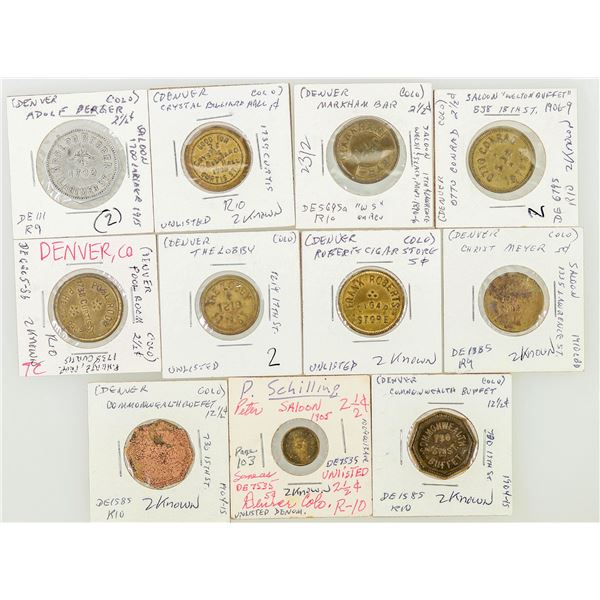 Denver Maverick Tokens (11) [199124]