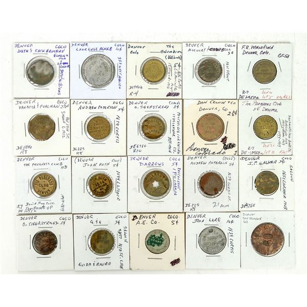 Denver Token Collection (20) [199201]
