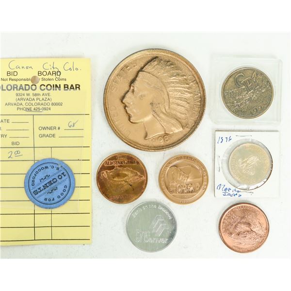 Colorado Souvenir Tokens Collection [183942]