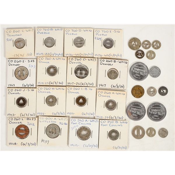 Colorado Transportation Token Collection (27) [198802]