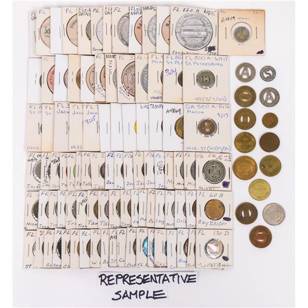 Florida Transportation Token Collection (106) [198808]