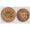 Image 1 : Trade Tokens from Ghost Town Blair, Nevada [198320]