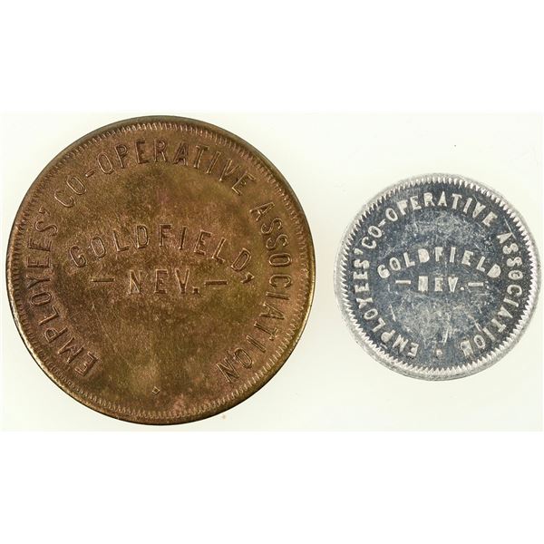 Goldfield, Nevada Trade Tokens (2) [198454]