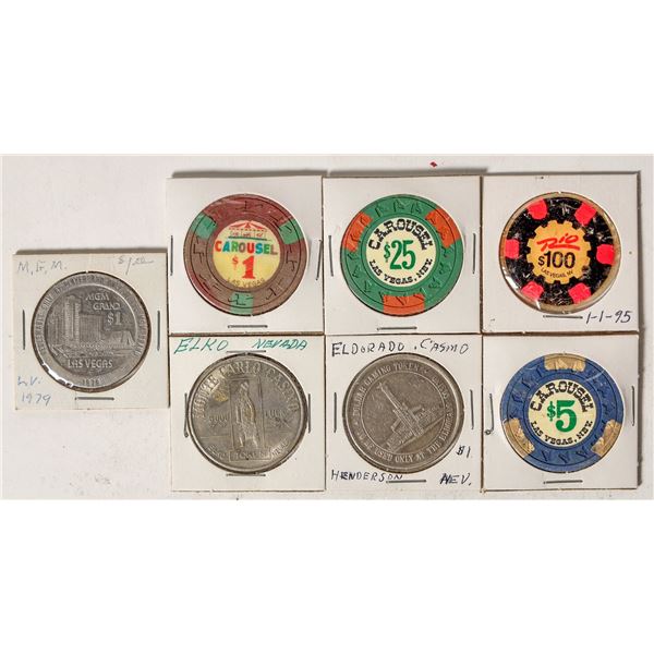 Nevada Gaming Tokens Grab Bag ( 7) [198455]