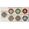 Image 1 : Nevada Gaming Tokens Grab Bag ( 7) [198455]