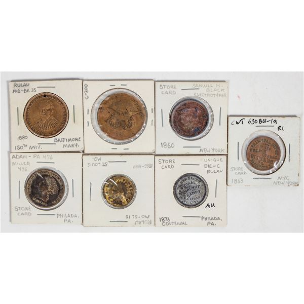 U.S. Store Cards 1835-1880 (7) [198831]