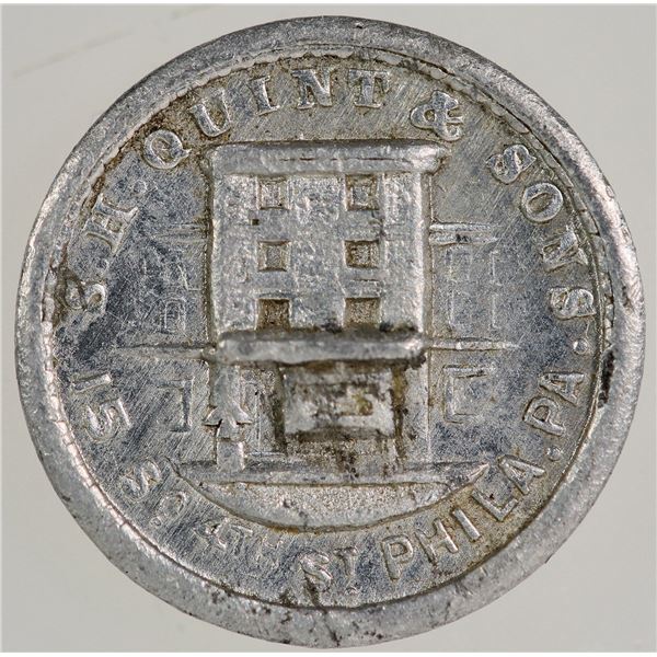 S. H. Quint & Sons Diesinker Token [198351]
