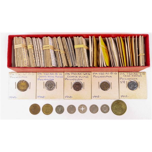 Pennsylvania Transportation Token Collection (approx. 70) [198922]