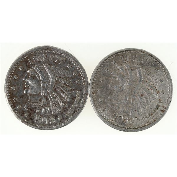 Indian Head $5 Counters (2 different) [198322]