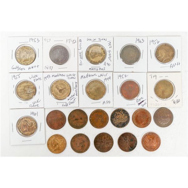 Hard Times Tokens/Store Cards/Whist Counters [199588]