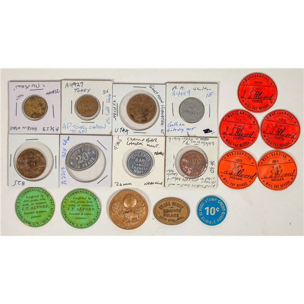 MT, UT, WY, ID Token Grab Bag w/ Bonus Medal [197197]