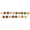 Image 1 : TN, NC, SC Transportation Token Collection (17) [198905]