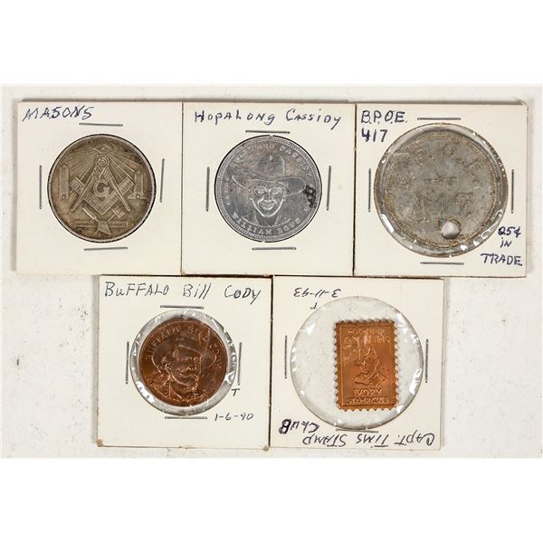 Exclusive Group/Club Tokens (5) [198576]