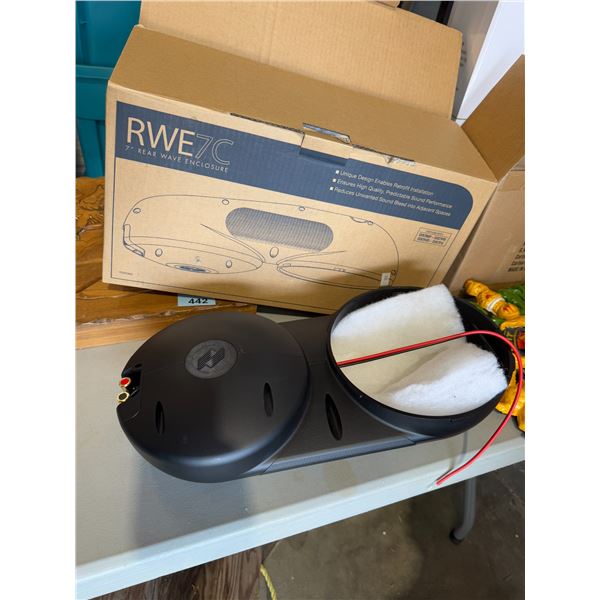 7 inch rear wave enclosure