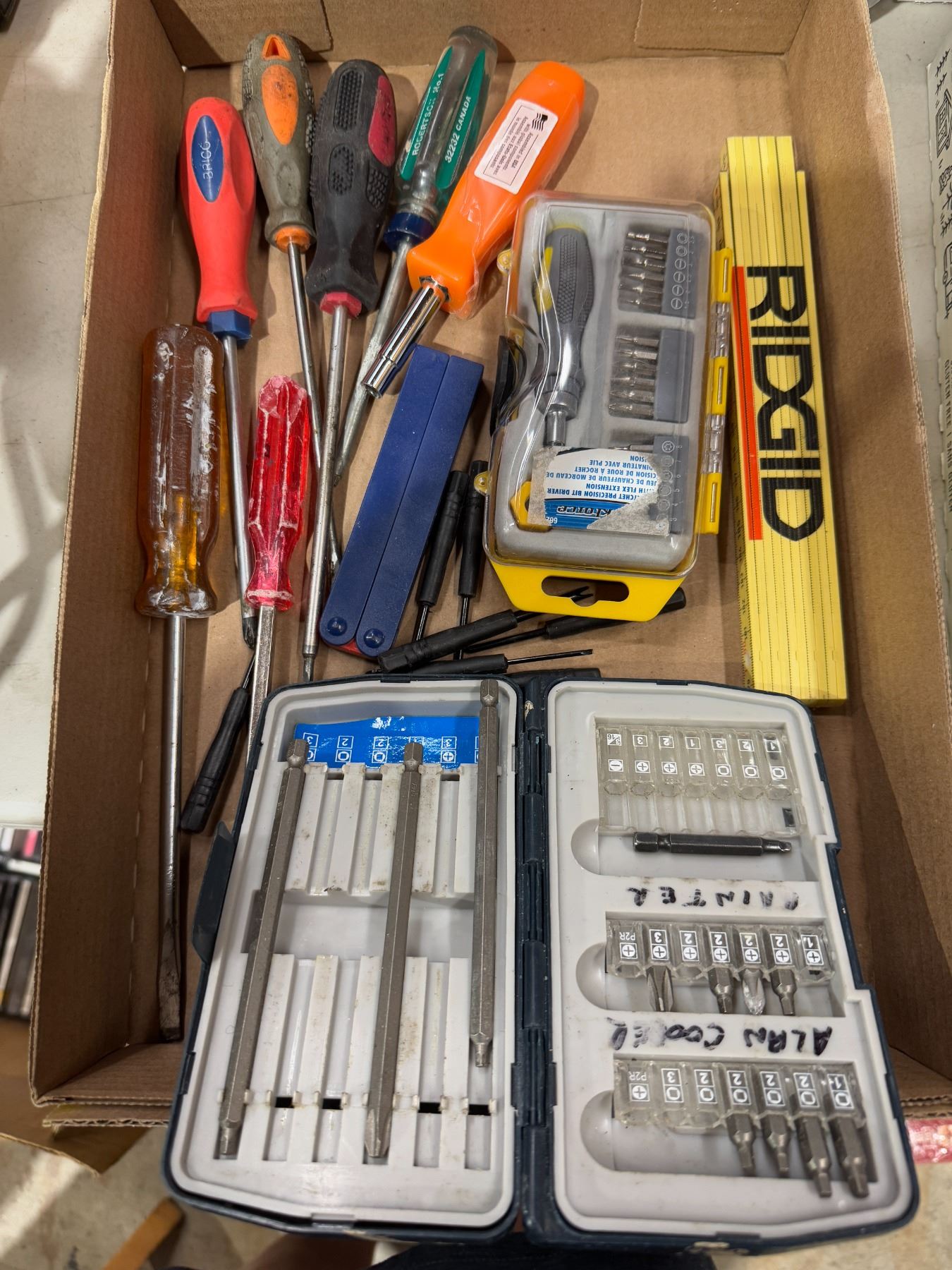 Assorted tools