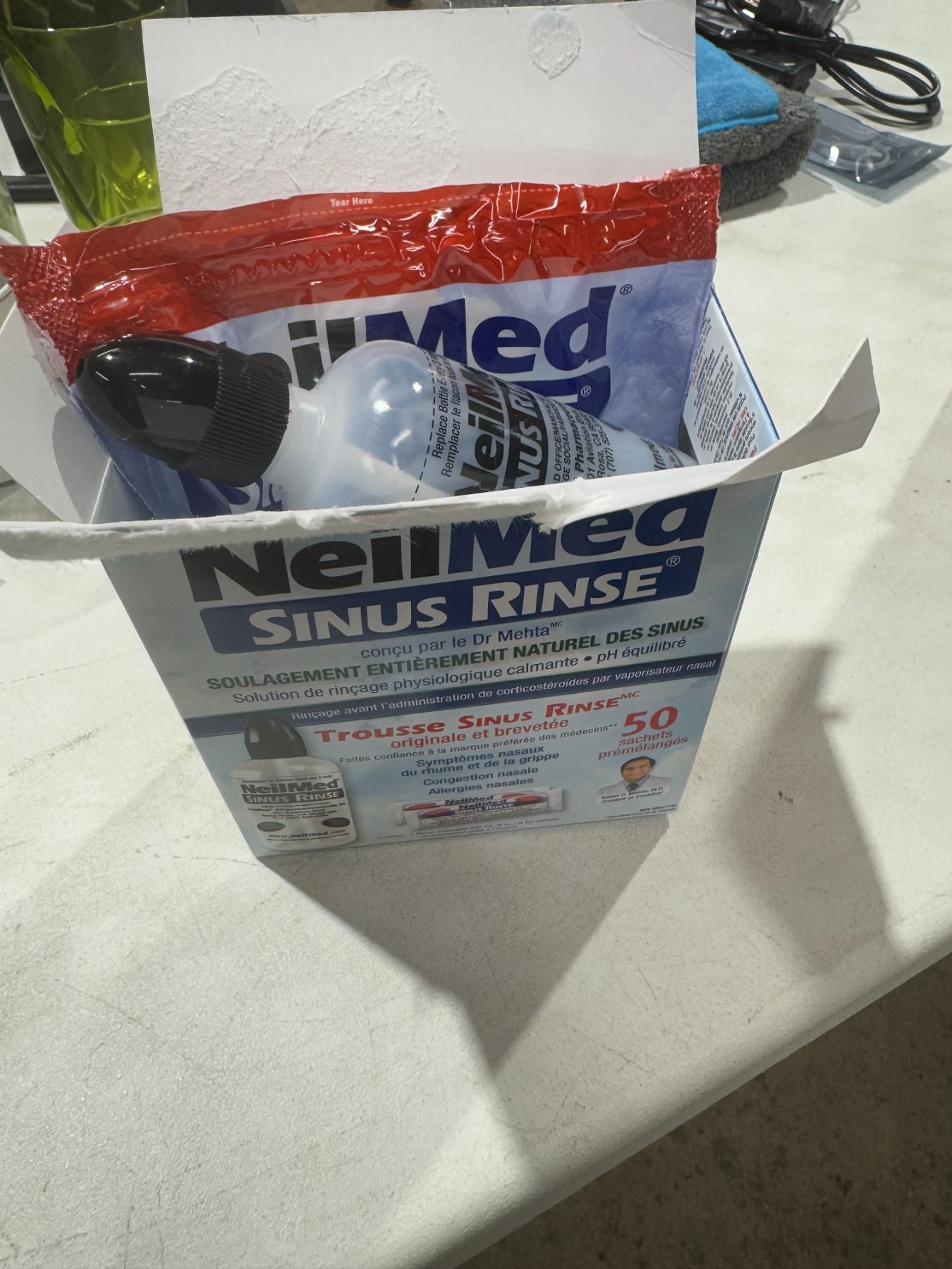 Sinus rinse