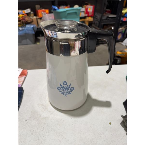 Corning ware 9 cup coffee, percolator