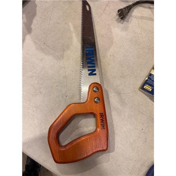Irwin saw