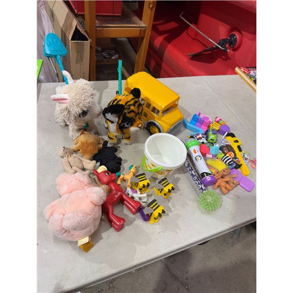 Assorted toys